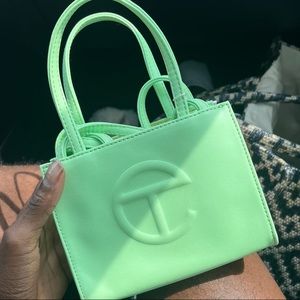 Telfar small mint green